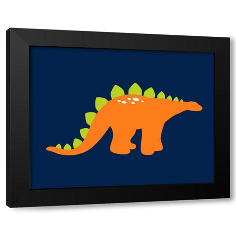 Dino I Black Modern Wood Framed Art Print by Robinson, Tamara
