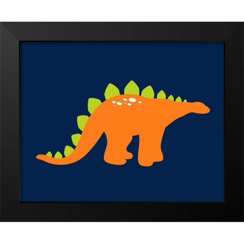 Dino I Black Modern Wood Framed Art Print by Robinson, Tamara