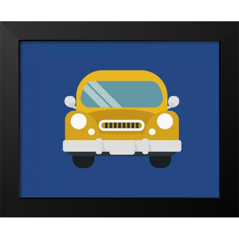 Car I Black Modern Wood Framed Art Print by Robinson, Tamara