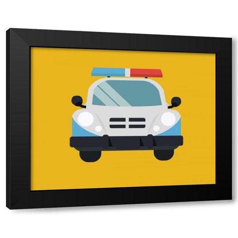 Car II Black Modern Wood Framed Art Print with Double Matting by Robinson, Tamara