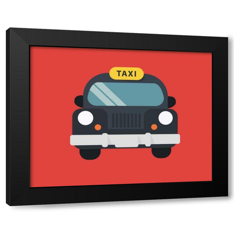 Car III Black Modern Wood Framed Art Print by Robinson, Tamara