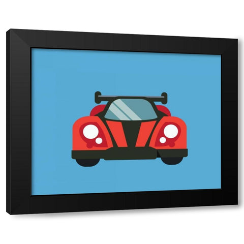 Car IV Black Modern Wood Framed Art Print with Double Matting by Robinson, Tamara