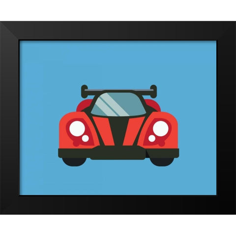 Car IV Black Modern Wood Framed Art Print by Robinson, Tamara