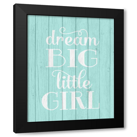 Paisley Dream Big Black Modern Wood Framed Art Print with Double Matting by Robinson, Tamara