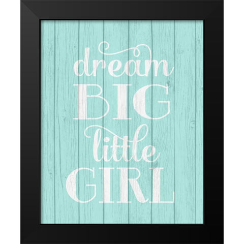 Paisley Dream Big Black Modern Wood Framed Art Print by Robinson, Tamara