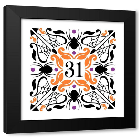 31st Black Modern Wood Framed Art Print with Double Matting by Robinson, Tamara