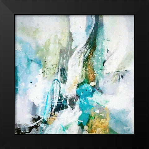 Endless Song Black Modern Wood Framed Art Print by Dundon, Denise