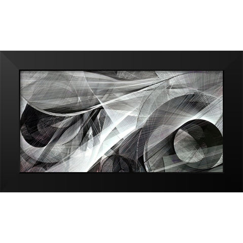 Binocular Vision Black Modern Wood Framed Art Print by Dundon, Denise