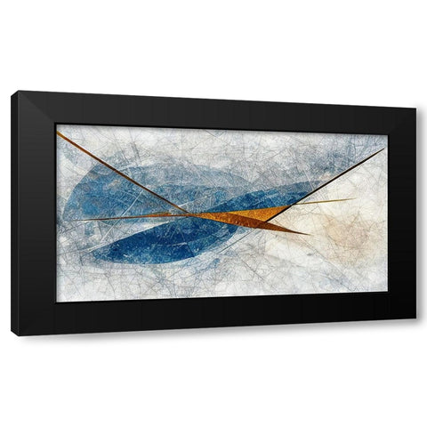 Alethiometer Black Modern Wood Framed Art Print by Dundon, Denise