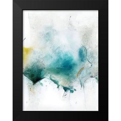 Rift in Time Black Modern Wood Framed Art Print by Dundon, Denise