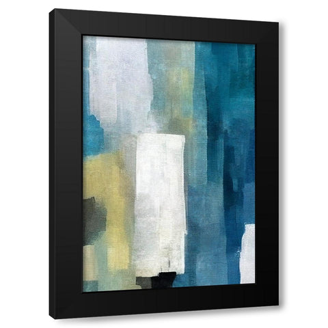 Monuments Black Modern Wood Framed Art Print by Dundon, Denise