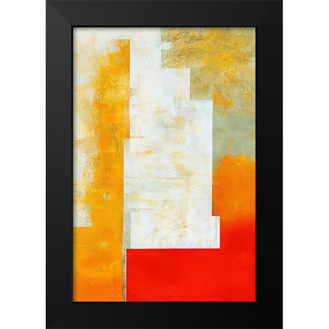 Unlocking the Past Black Modern Wood Framed Art Print by Dundon, Denise