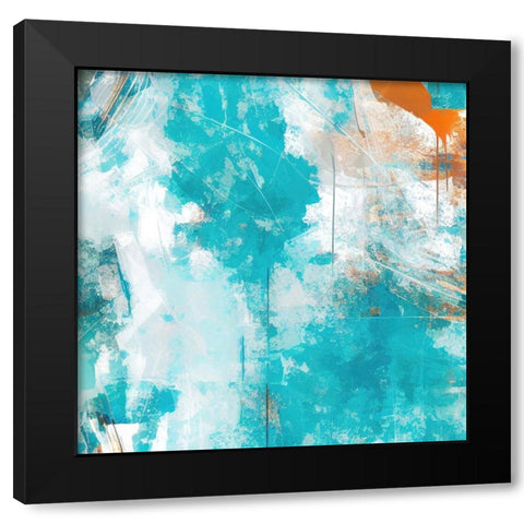 Familiar Sights Black Modern Wood Framed Art Print by Dundon, Denise