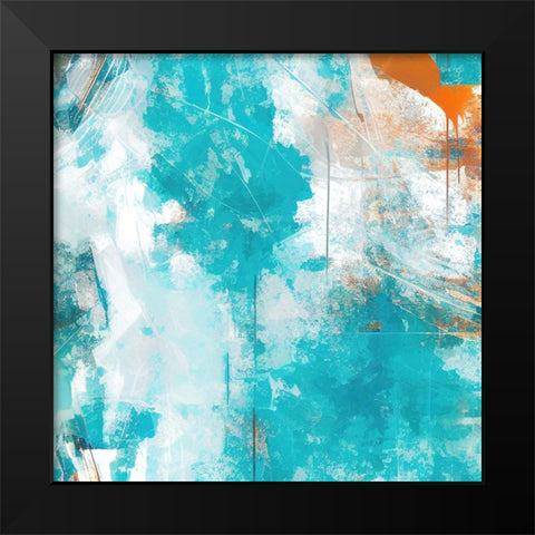 Familiar Sights Black Modern Wood Framed Art Print by Dundon, Denise