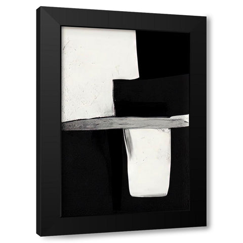 The Upside of Down Black Modern Wood Framed Art Print with Double Matting by Dundon, Denise