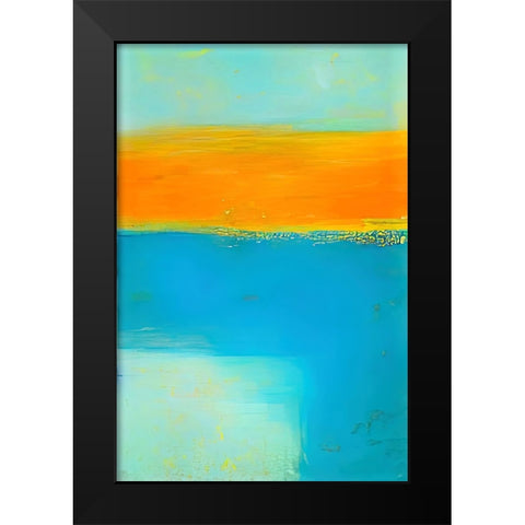 Early Risers Black Modern Wood Framed Art Print by Dundon, Denise
