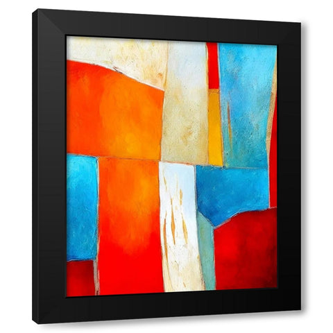Infinite Improbability Black Modern Wood Framed Art Print with Double Matting by Dundon, Denise
