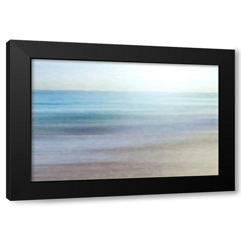 Colour of the Sea Black Modern Wood Framed Art Print with Double Matting by Dundon, Denise