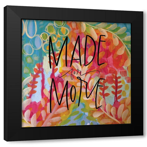 Made for More Black Modern Wood Framed Art Print with Double Matting by Wieners, Valerie