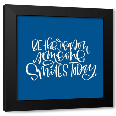 Be the Reason Black Modern Wood Framed Art Print with Double Matting by Wieners, Valerie