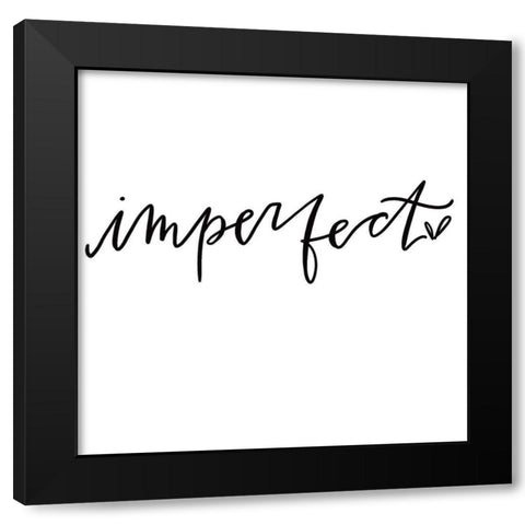 Imperfect Black Modern Wood Framed Art Print with Double Matting by Wieners, Valerie