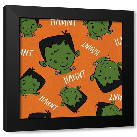 Haunt Black Modern Wood Framed Art Print by Wieners, Valerie