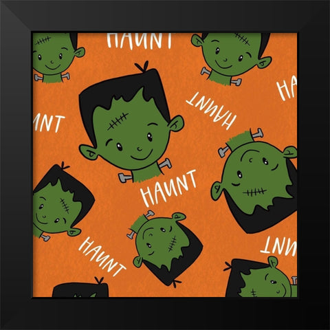 Haunt Black Modern Wood Framed Art Print by Wieners, Valerie