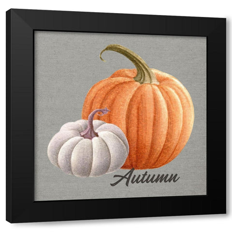 Autumn Black Modern Wood Framed Art Print with Double Matting by Wieners, Valerie