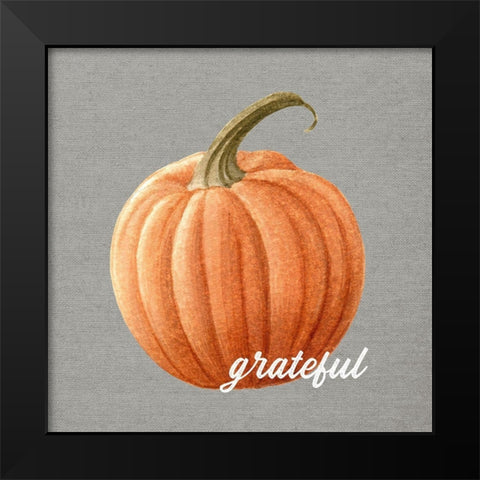 Grateful Black Modern Wood Framed Art Print by Wieners, Valerie