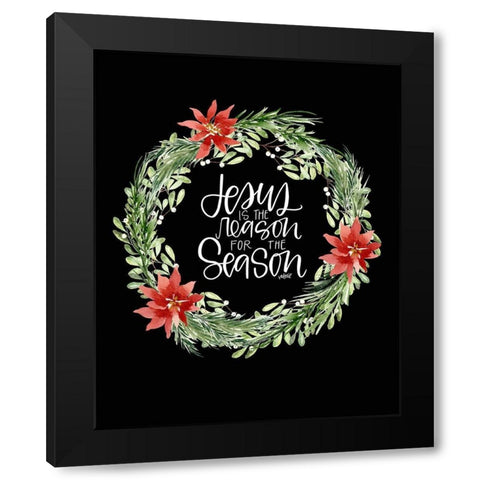 Jesus Is Black Modern Wood Framed Art Print by Wieners, Valerie