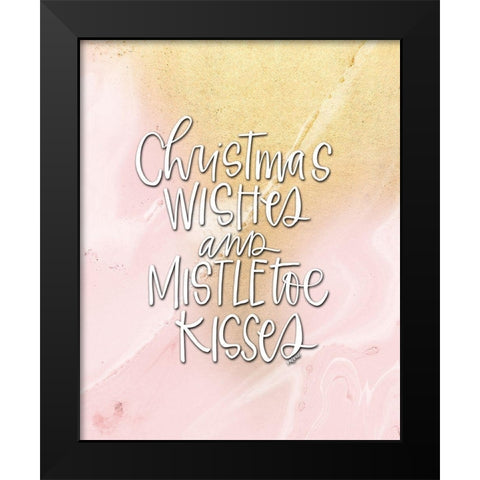 Mistletoe III Black Modern Wood Framed Art Print by Wieners, Valerie