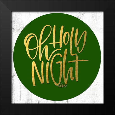Holy Night Black Modern Wood Framed Art Print by Wieners, Valerie