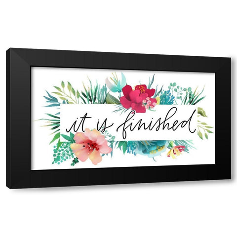 Finished Black Modern Wood Framed Art Print by Wieners, Valerie