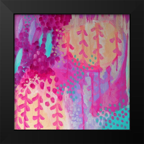 Color Black Modern Wood Framed Art Print by Wieners, Valerie