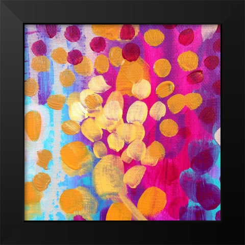 Bright II Black Modern Wood Framed Art Print by Wieners, Valerie