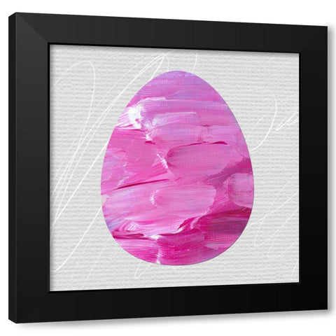 Egg III Black Modern Wood Framed Art Print with Double Matting by Wieners, Valerie