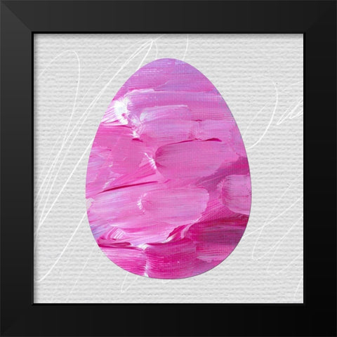 Egg III Black Modern Wood Framed Art Print by Wieners, Valerie