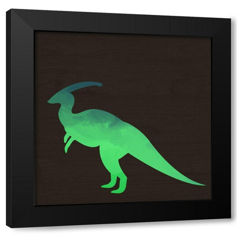 Dino I Black Modern Wood Framed Art Print by Wieners, Valerie