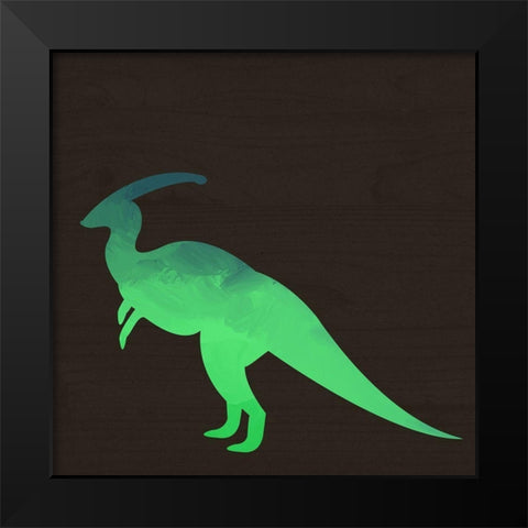 Dino I Black Modern Wood Framed Art Print by Wieners, Valerie