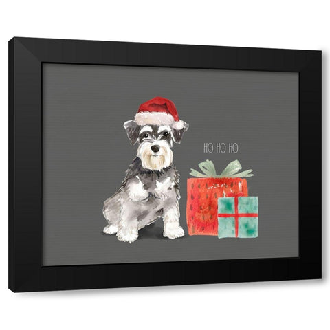 Sch Black Modern Wood Framed Art Print with Double Matting by Wieners, Valerie