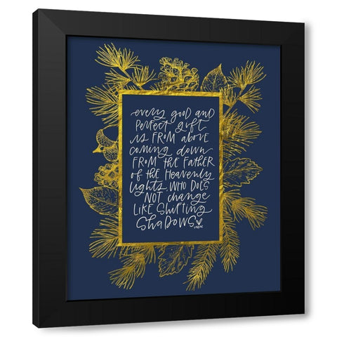 James 2 Black Modern Wood Framed Art Print with Double Matting by Wieners, Valerie