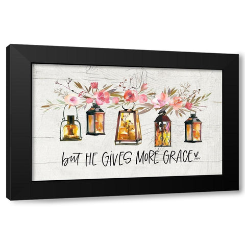 Lamp Black Modern Wood Framed Art Print with Double Matting by Wieners, Valerie