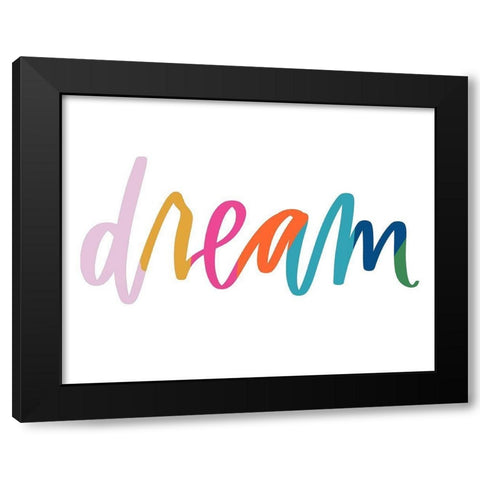 Dream  Black Modern Wood Framed Art Print with Double Matting by Wieners, Valerie
