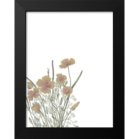 Wildflowers II Black Modern Wood Framed Art Print by Wieners, Valerie