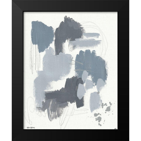 Stormy Weather II Black Modern Wood Framed Art Print by Wieners, Valerie