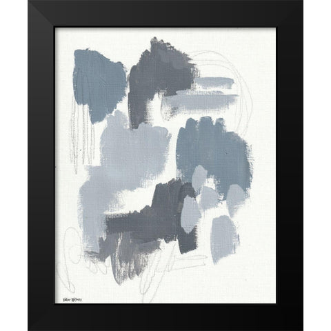 Stormy Weather II Black Modern Wood Framed Art Print by Wieners, Valerie