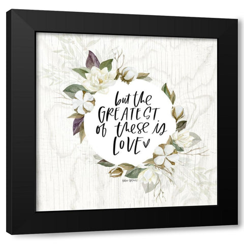 The Greatest Black Modern Wood Framed Art Print by Wieners, Valerie