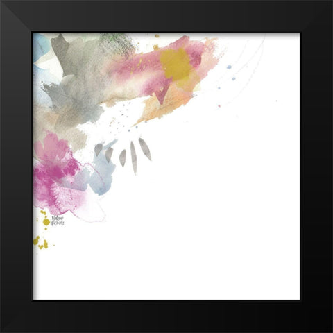 Boho IV Black Modern Wood Framed Art Print by Wieners, Valerie