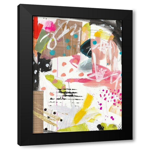 Cool Cardboard Black Modern Wood Framed Art Print with Double Matting by Wieners, Valerie