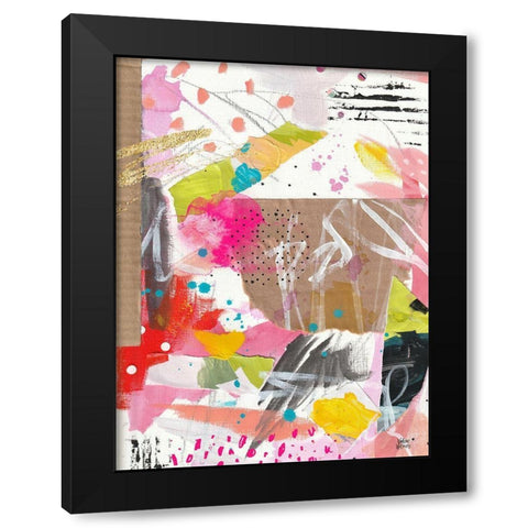 Cool Cardboard II Black Modern Wood Framed Art Print with Double Matting by Wieners, Valerie